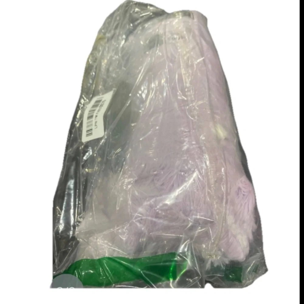 Kids Fluffy Furry Bean Bag Cover-Light Purple